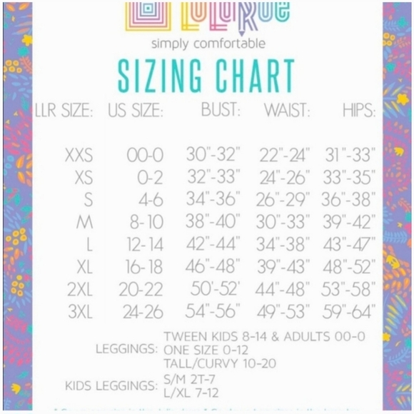 Lularoe women's flowers and bee print leggings - Picture 9 of 9